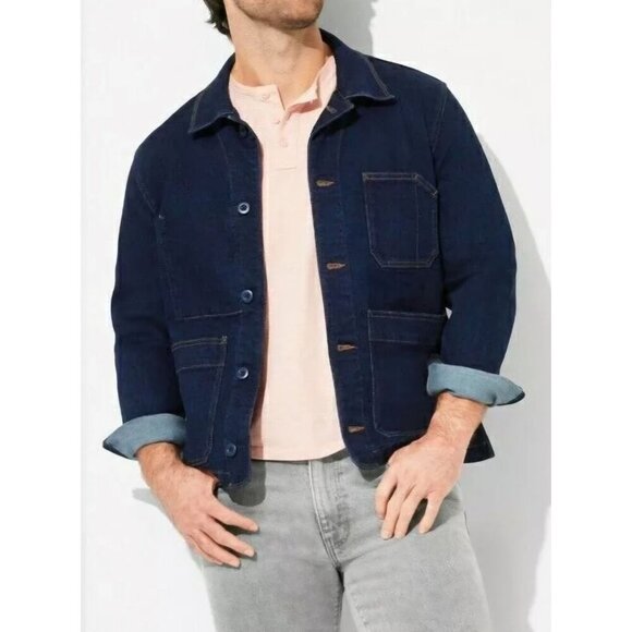 Mutual Weave Imdigo Soft Rinse Men's Denim Jacket Size XXL - Picture 1 of 11